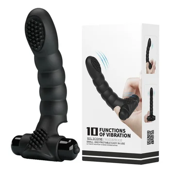 Minkšta Silikoninė USB įkrovimas 10-Dažnio Makštį, Klitorio, G-Taško Stimuliatorius Pirštų Vibratoriai Masturbator Sekso Žaislai Moteris